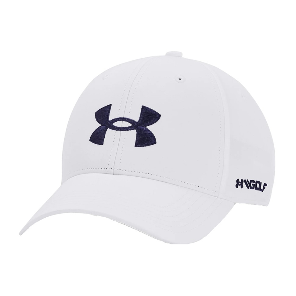 Бейсболка  Under Armour UA Golf96 Hat белая 1361547-101 изображение 1