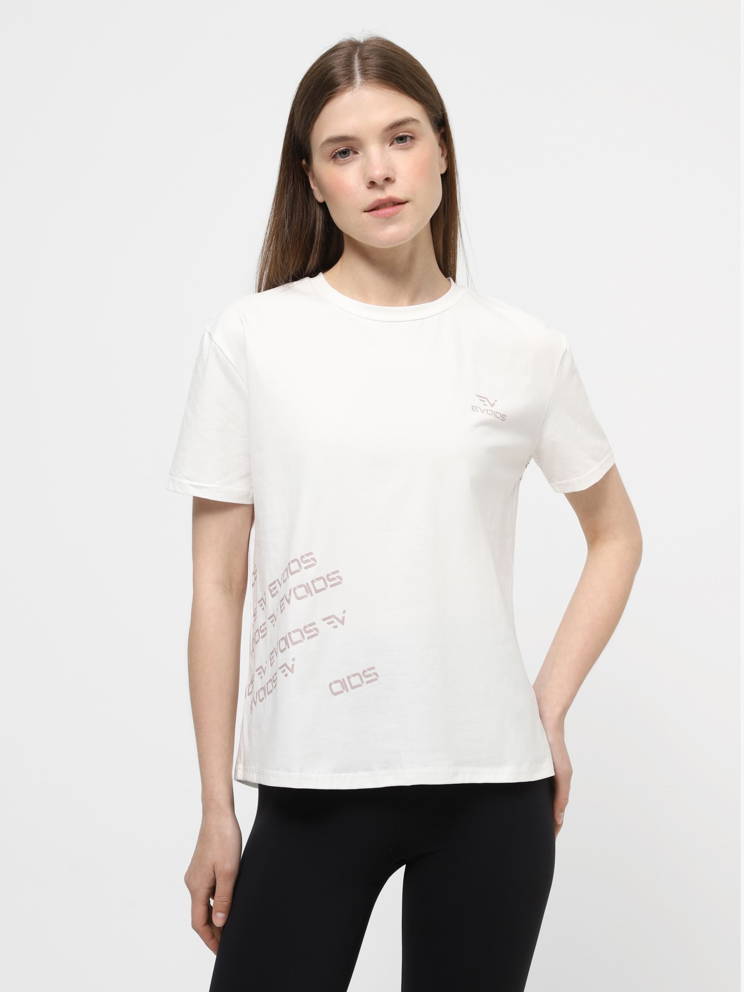 Футболка женская Evoids Coldy молочная 552341-121 изображение 2