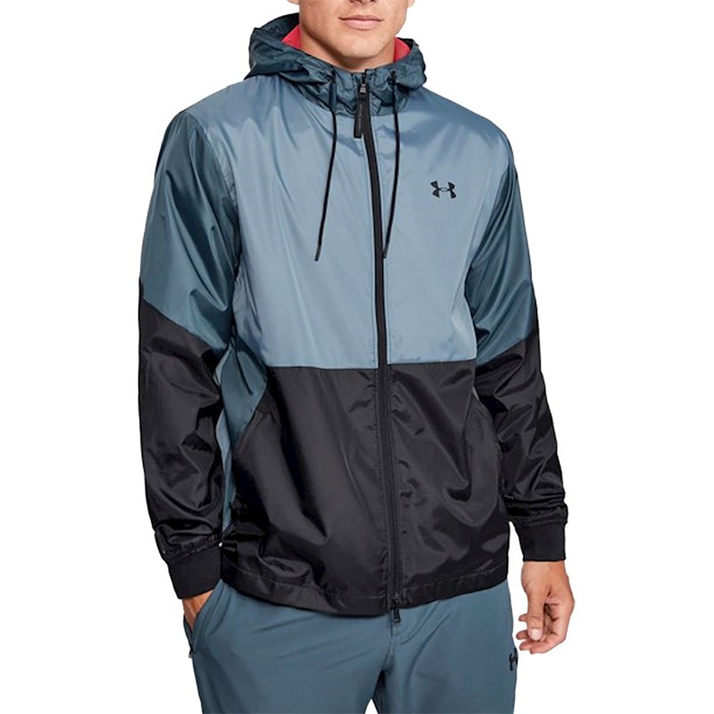Ветровка мужская Under Armour FIELD HOUSE JACKET синяя 1345405-013 — фото 2