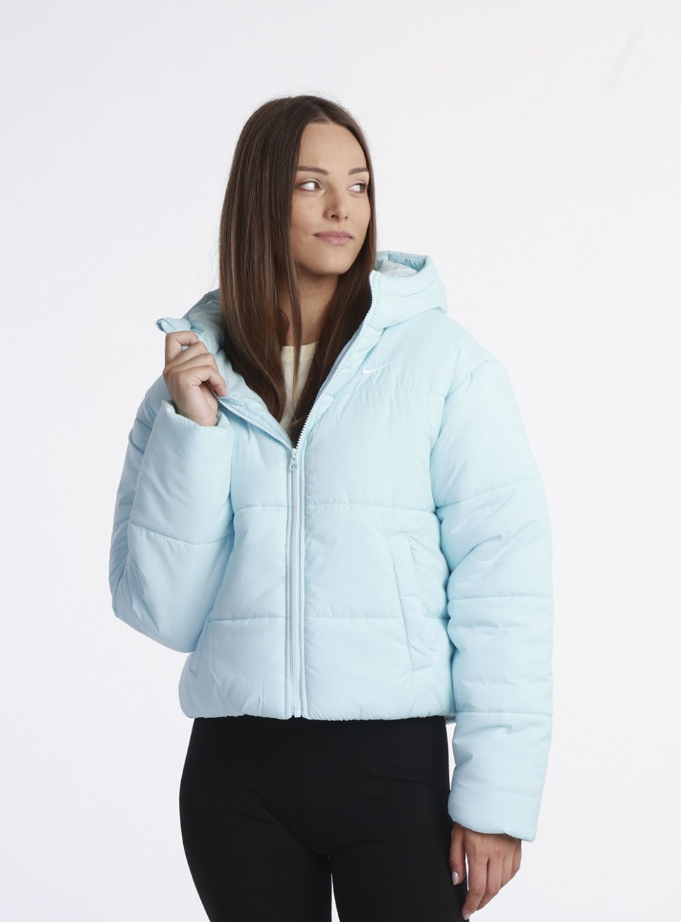 Куртка жіноча Nike W NSW TF SYNFL NK CLSC PFR блакитна FZ5899-474 — фото 4