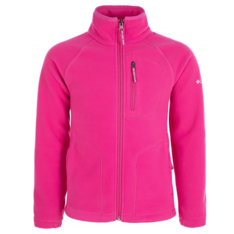 Толстовка детская Columbia Fast Trek Ii Full Zip розовая 1530541-695 изображение 1