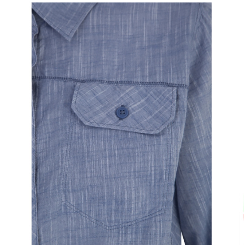 Сорочка жіноча Columbia Camp Henry™ Long Sleeve Shirt синя 1450321-456
