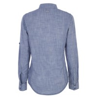 Сорочка жіноча Columbia Camp Henry™ Long Sleeve Shirt синя 1450321-456 изображение 3