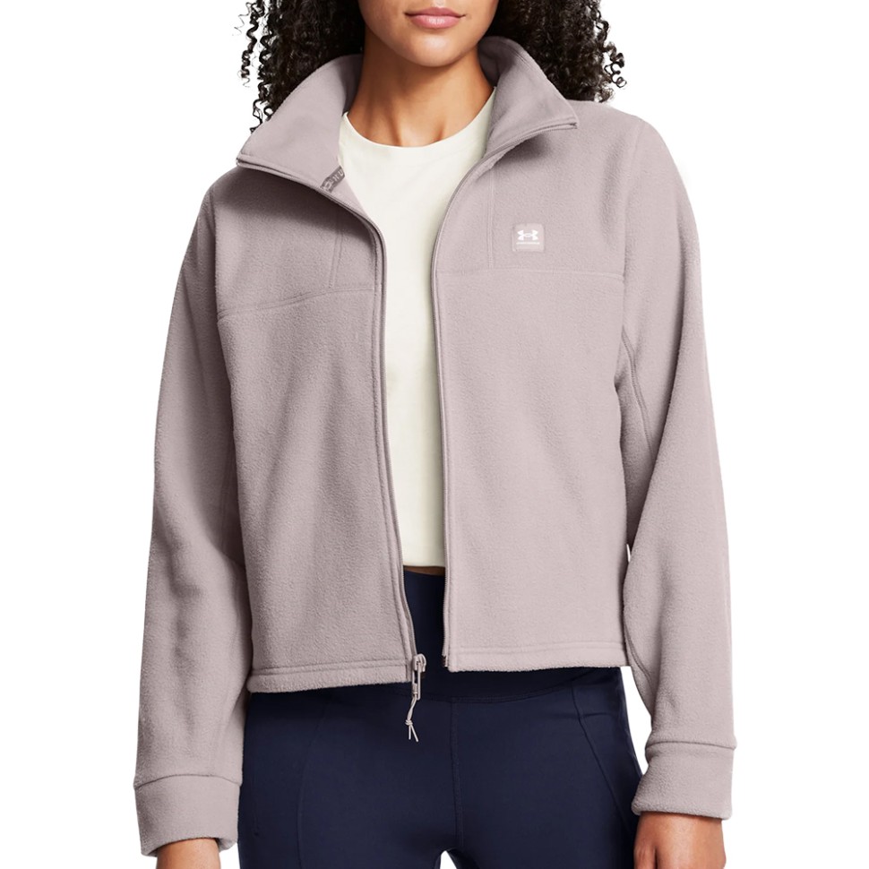Толстовка жіноча Under Armour UA W Expanse Fleece FZ сіра 1387694-015 — фото 1