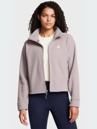 Толстовка женская Under Armour UA W Expanse Fleece FZ серая 1387694-015 изображение 2