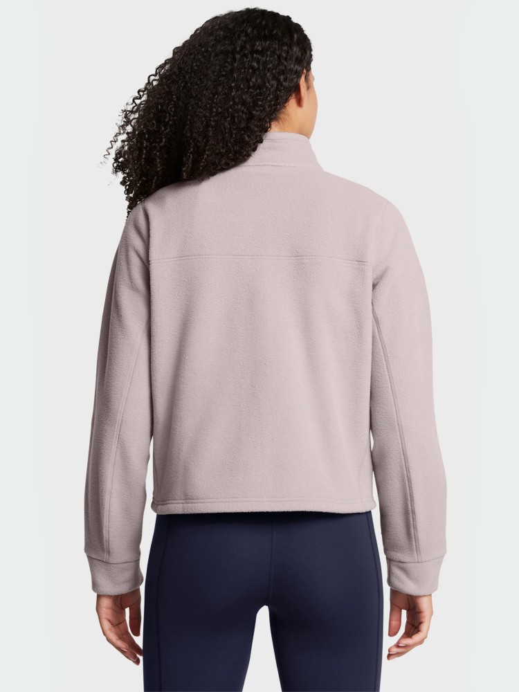 Толстовка женская Under Armour UA W Expanse Fleece FZ серая 1387694-015 изображение 3
