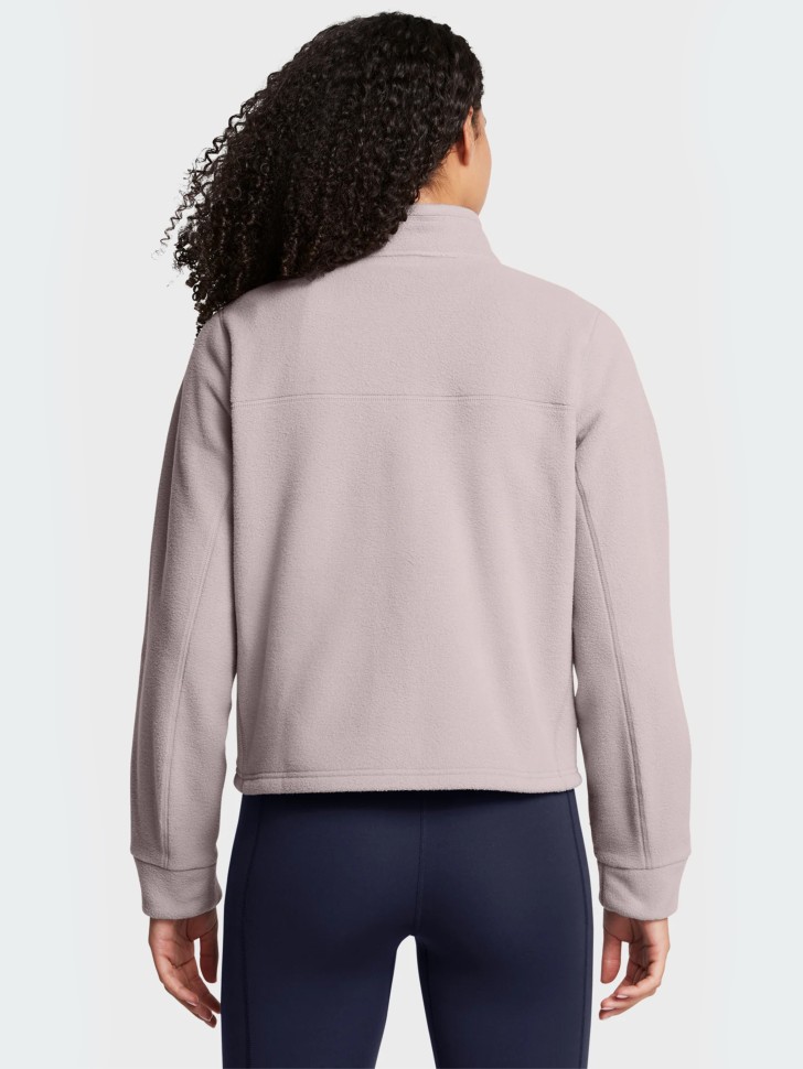 Толстовка женская Under Armour UA W Expanse Fleece FZ серая 1387694-015 изображение 3