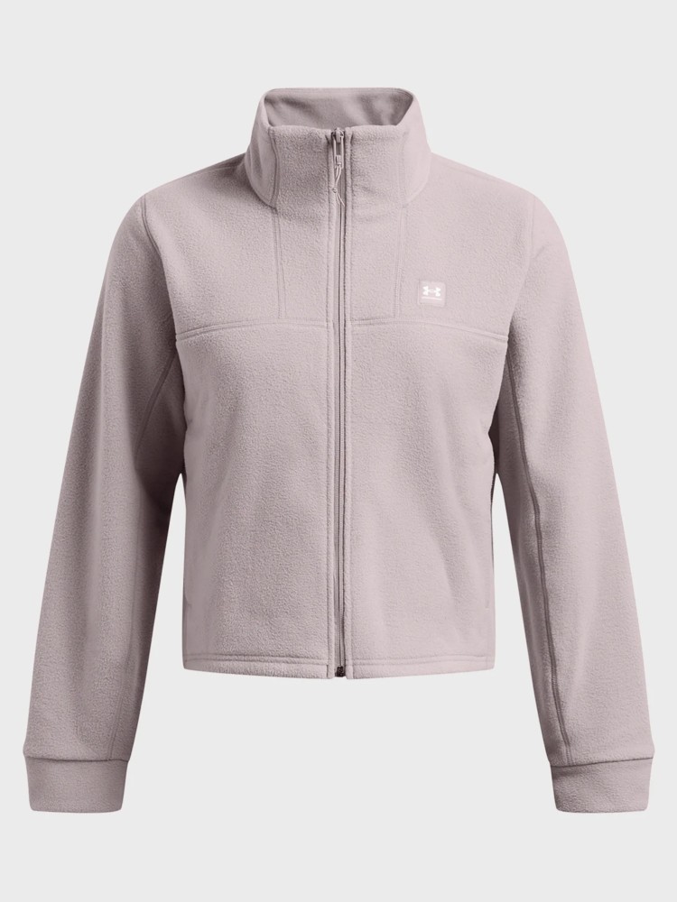 Толстовка женская Under Armour UA W Expanse Fleece FZ серая 1387694-015 изображение 5