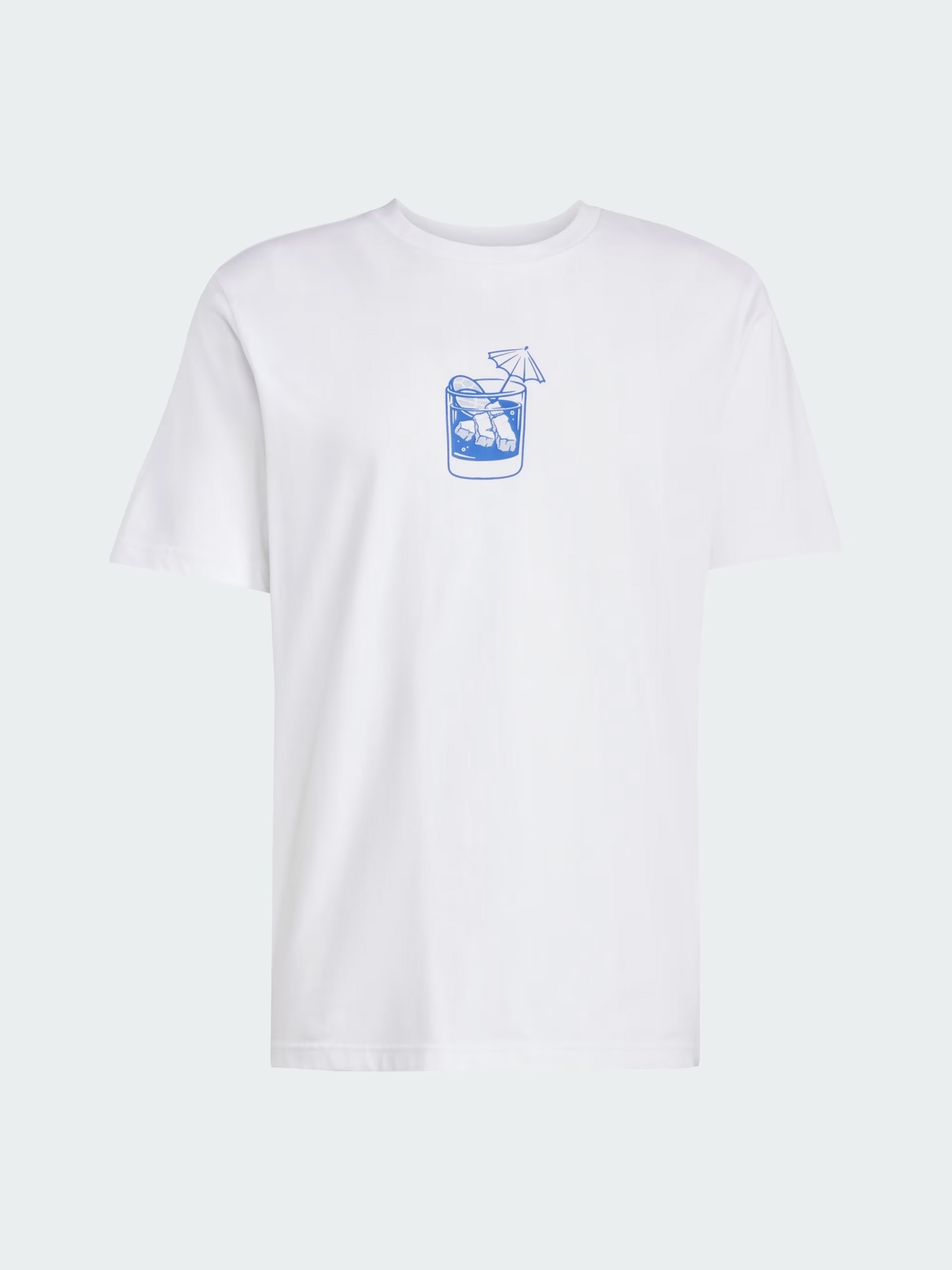 Футболка мужская Adidas M L DRINK TEE белая JJ4013 изображение 7