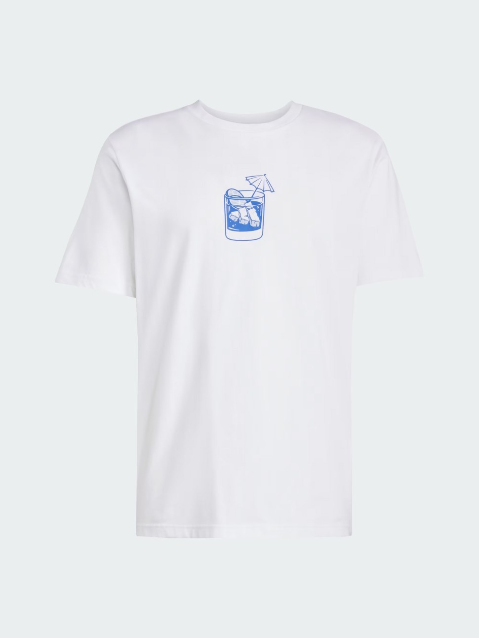 Футболка чоловіча Adidas M L DRINK TEE біла JJ4013 — фото 7