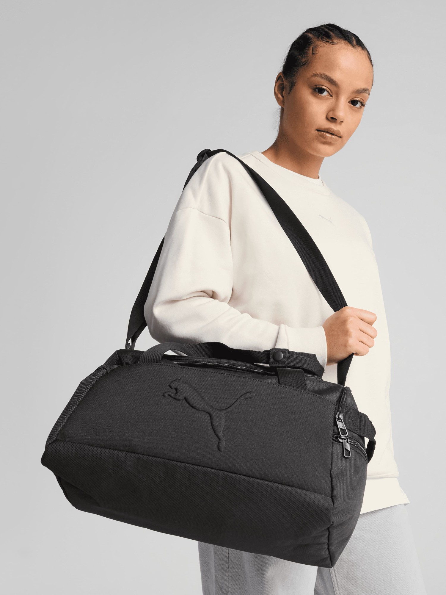 Сумка  Puma PUMA BUZZ XS Sports Bag черная 09144201 изображение 6