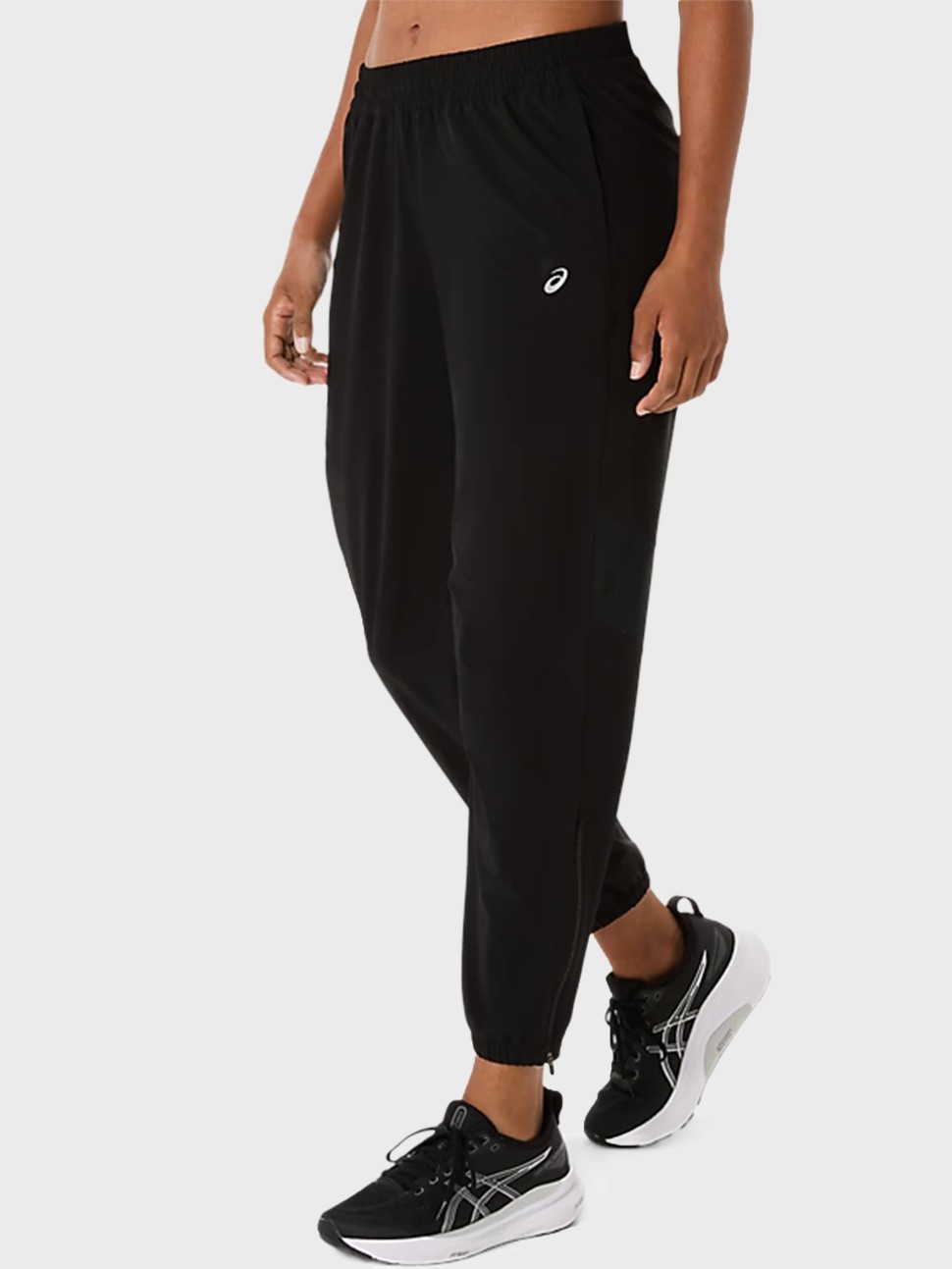 Штани жіночі Asics ASICS CORE WOVEN PANT чорні 2012D176-001 — фото 4