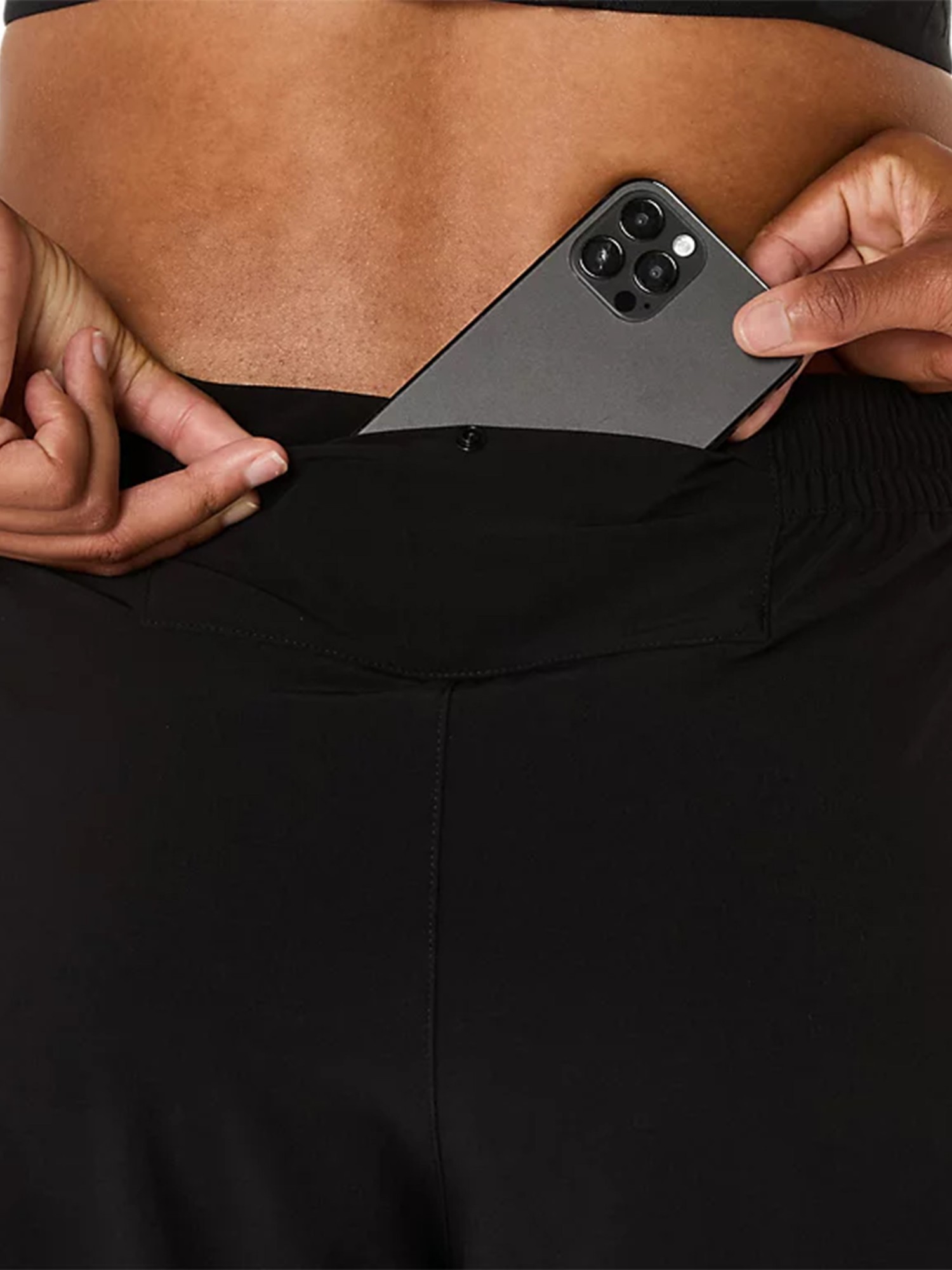 Брюки женские Asics ASICS CORE WOVEN PANT черные 2012D176-001 изображение 6