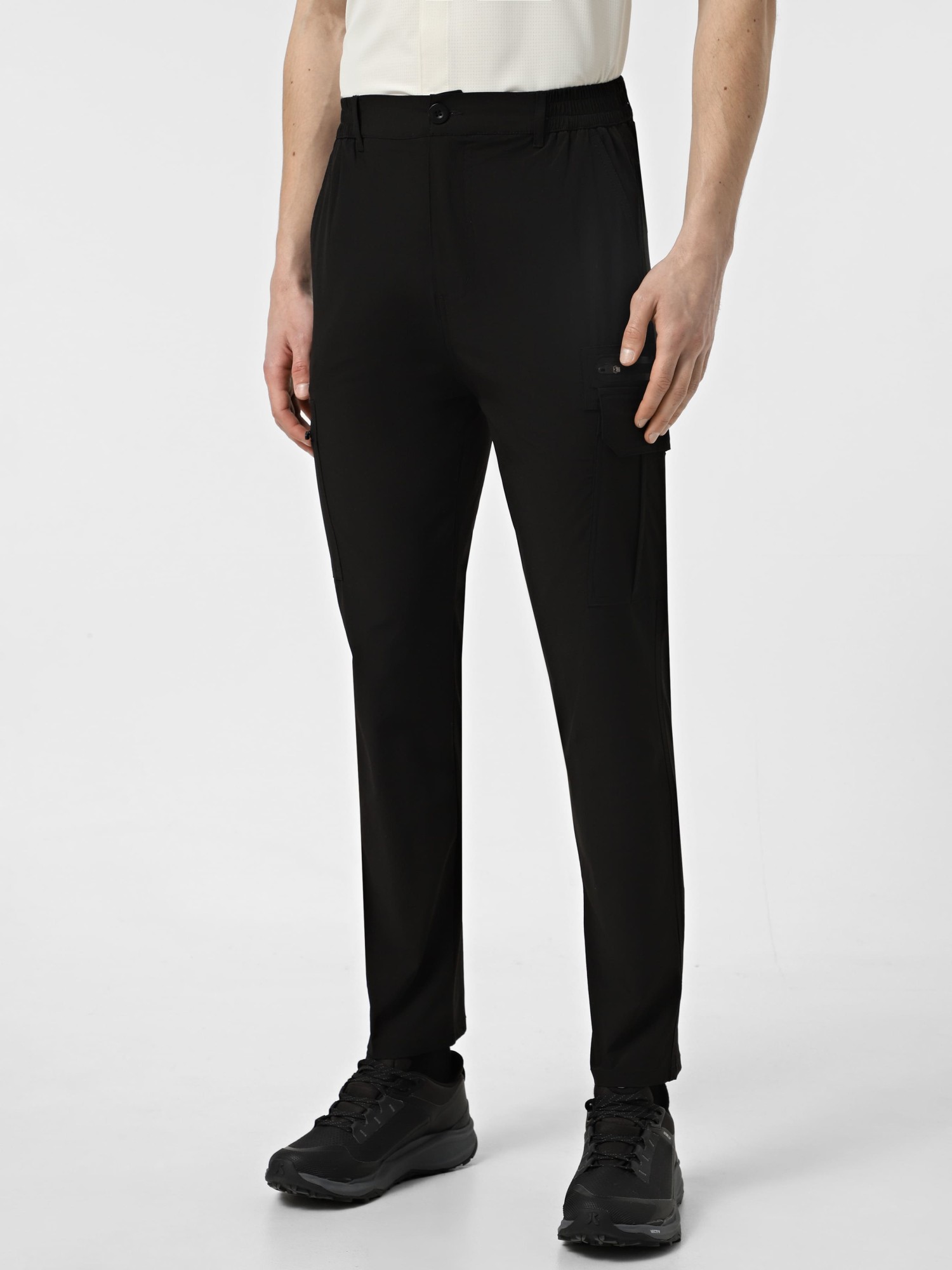 Штани чоловічі Larum Liam чорні 812501-010 изображение 2