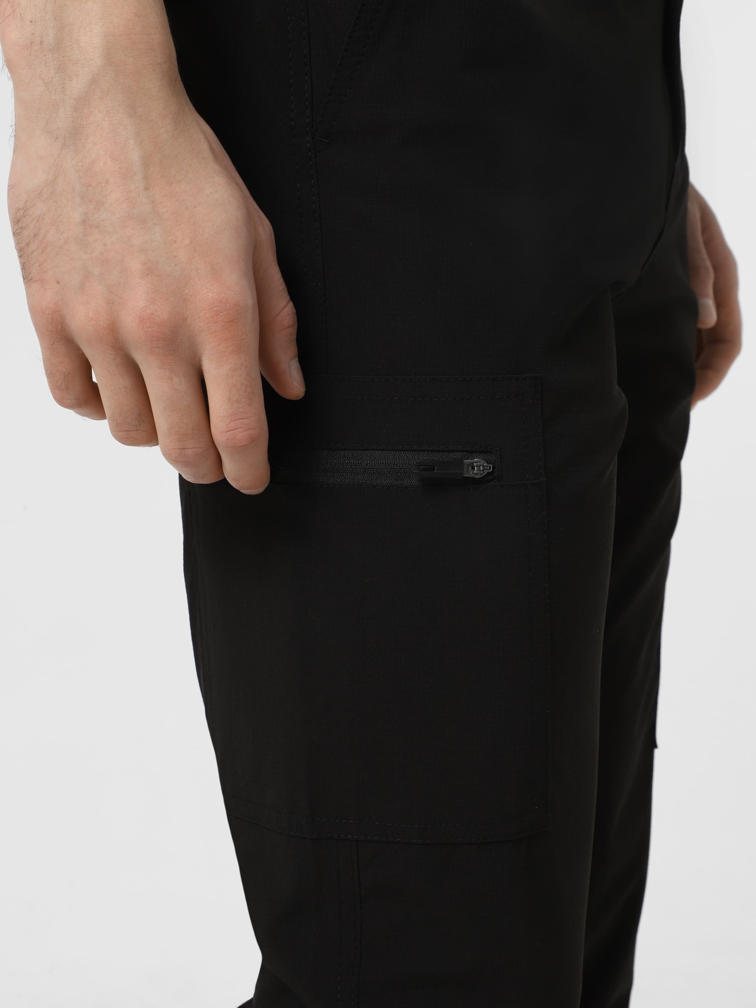 Штани чоловічі Larum Liam чорні 812501-010 изображение 4