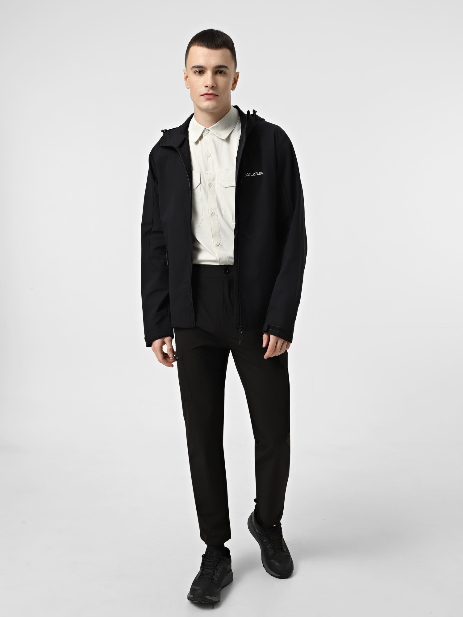 Штани чоловічі Larum Liam чорні 812501-010 изображение 6