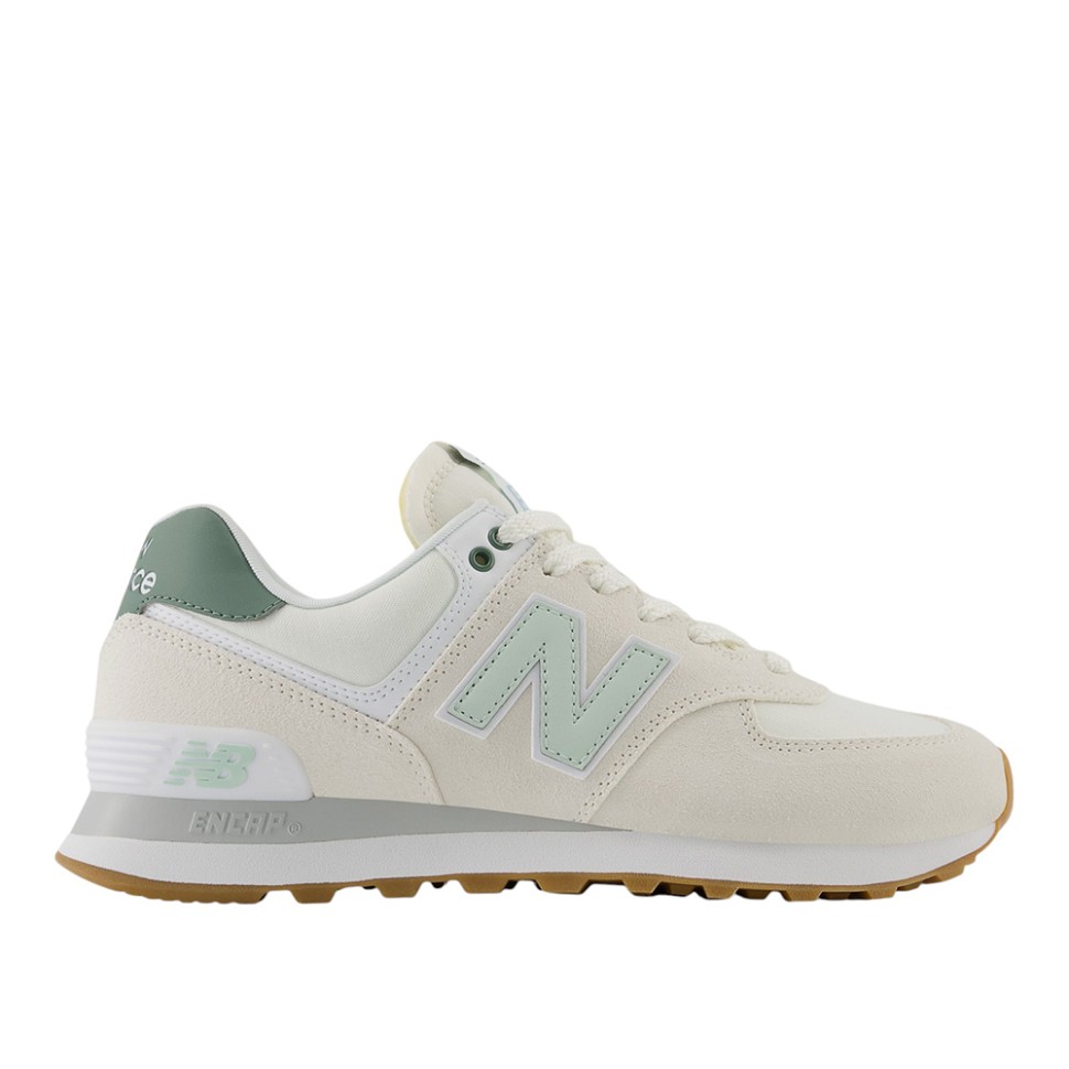 Кросівки жіночі New Balance 574 білі WL574CGR — фото 1