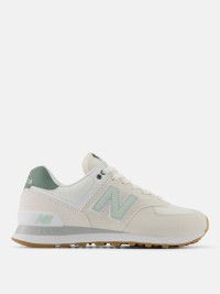 Кроссовки женские New Balance 574 белые WL574CGR изображение 2