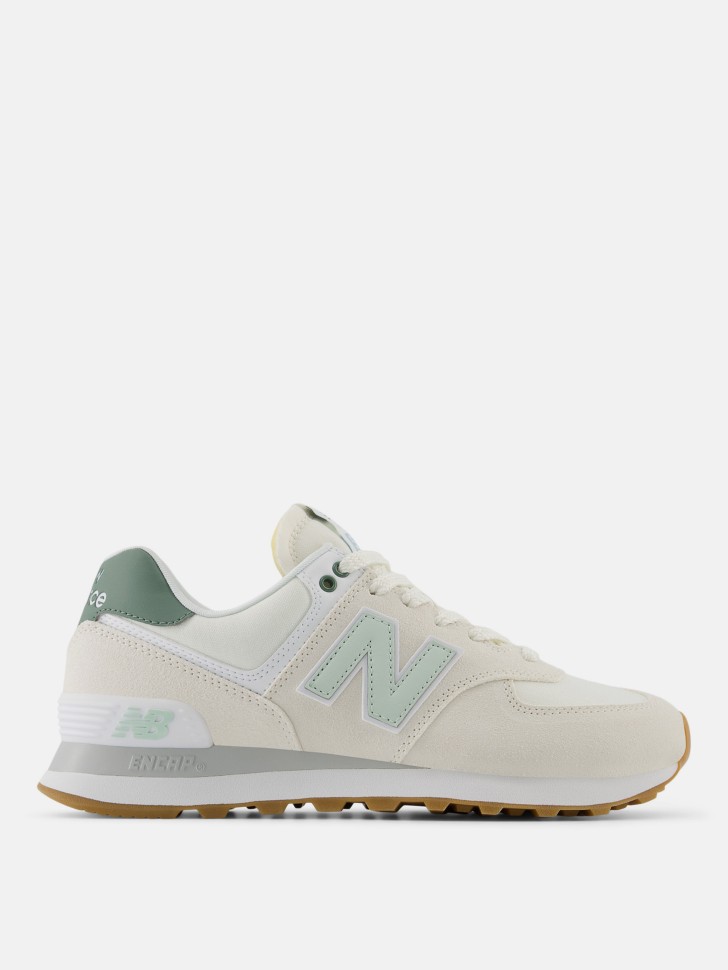 Кроссовки женские New Balance 574 белые WL574CGR изображение 2