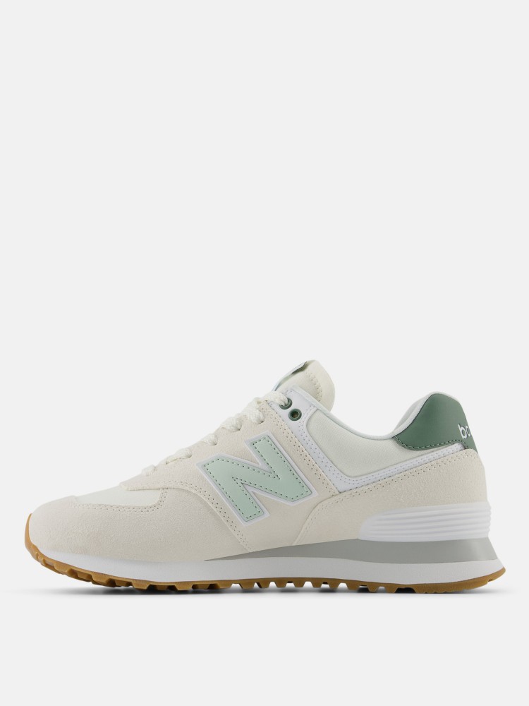 Кроссовки женские New Balance 574 белые WL574CGR изображение 3