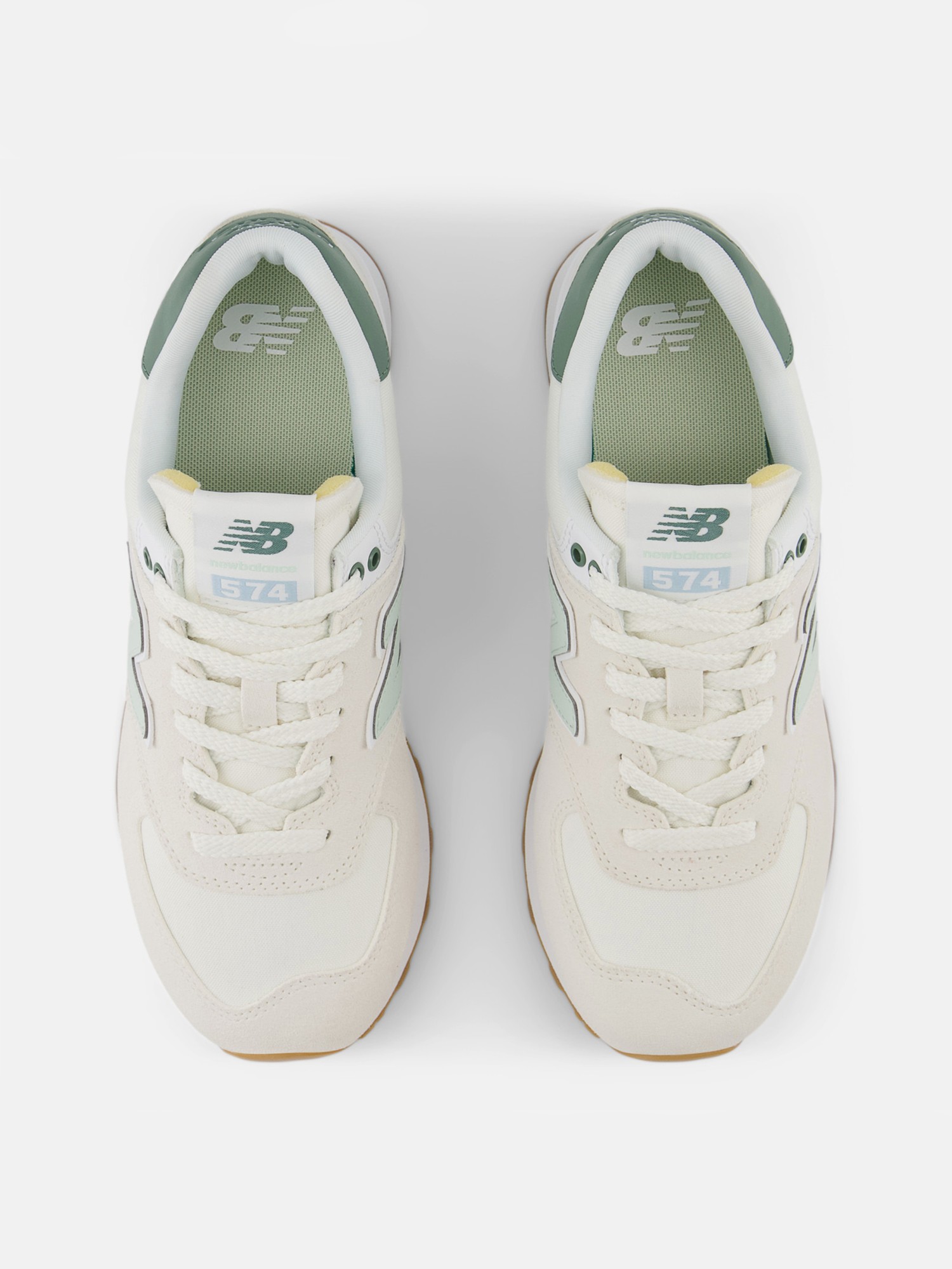 Кросівки жіночі New Balance 574 білі WL574CGR изображение 4