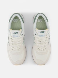 Кроссовки женские New Balance 574 белые WL574CGR изображение 4