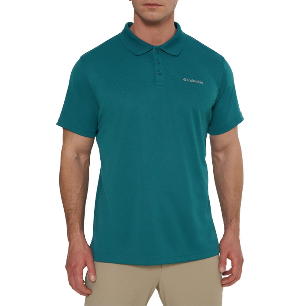Рубашка-поло мужская Columbia Utilizer™ Polo бирюзовая 1772051-364