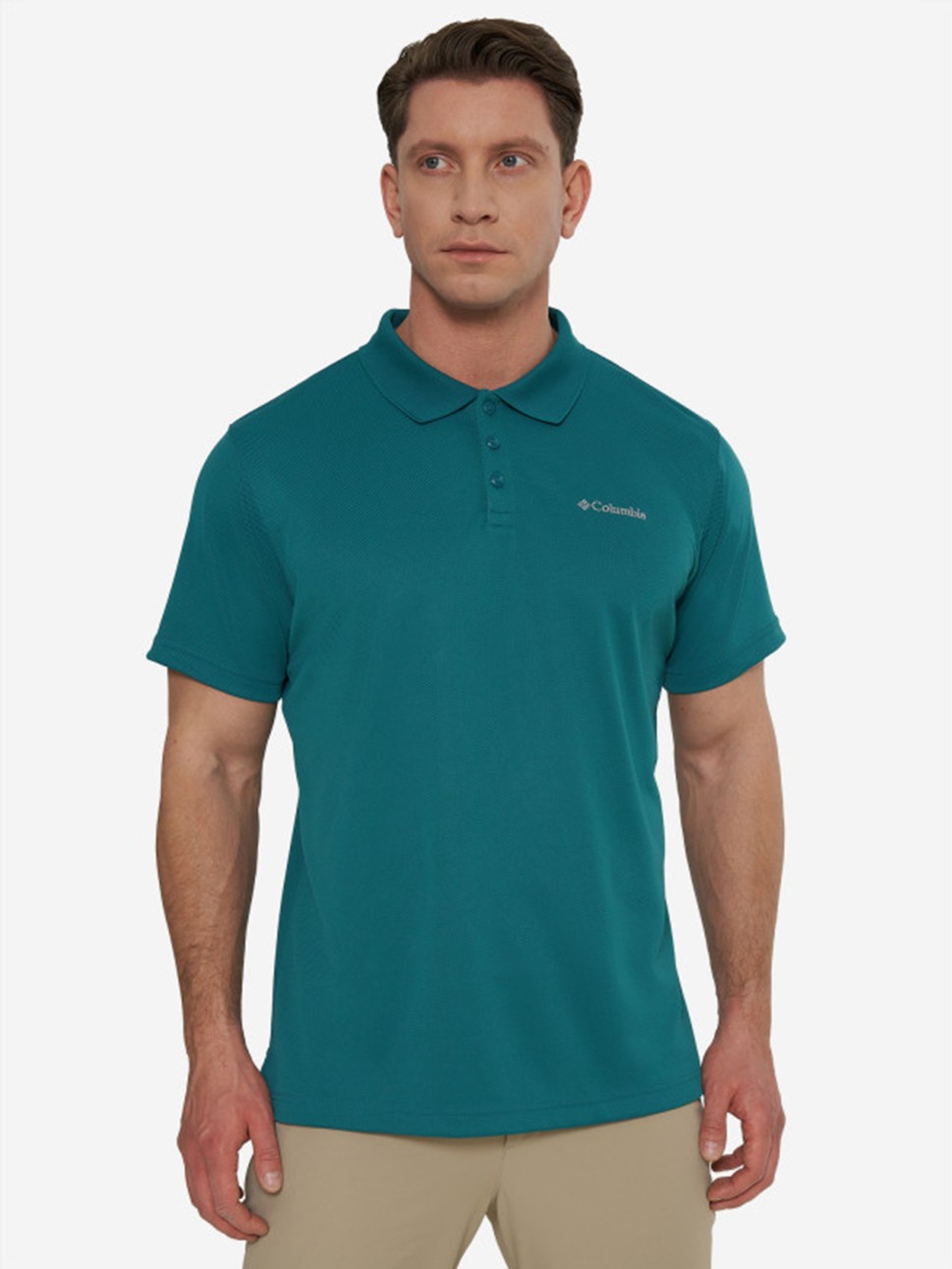 Поло чоловiче Columbia Utilizer™ Polo бірюзове 1772051-364 — фото 2