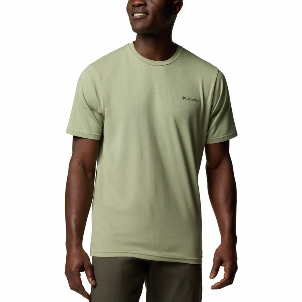Футболка мужская Columbia Men's Sun Trek™ Short Sleeve Tee хаки 1931161-348