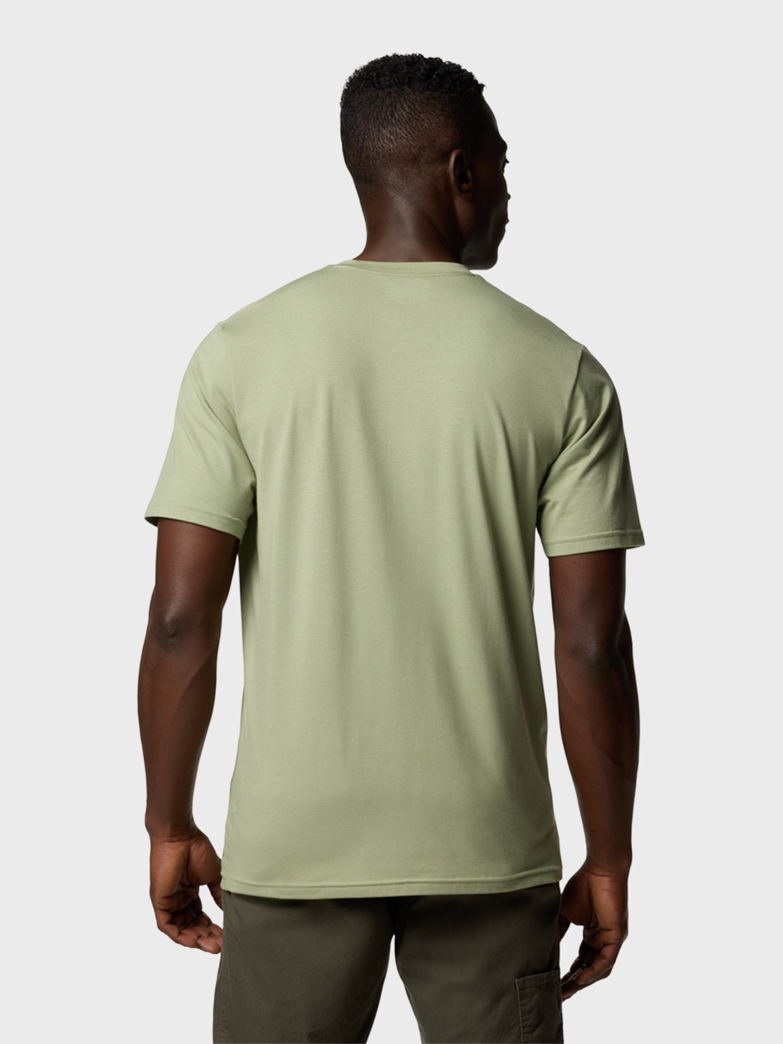 Футболка мужская Columbia Men's Sun Trek™ Short Sleeve Tee хаки 1931161-348 изображение 4