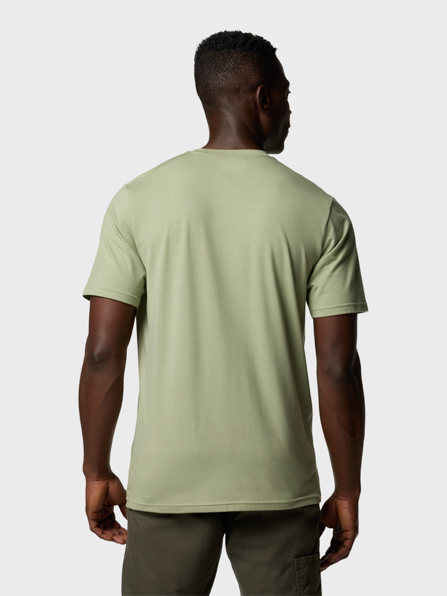 Футболка мужская Columbia Men's Sun Trek™ Short Sleeve Tee хаки 1931161-348 изображение 4