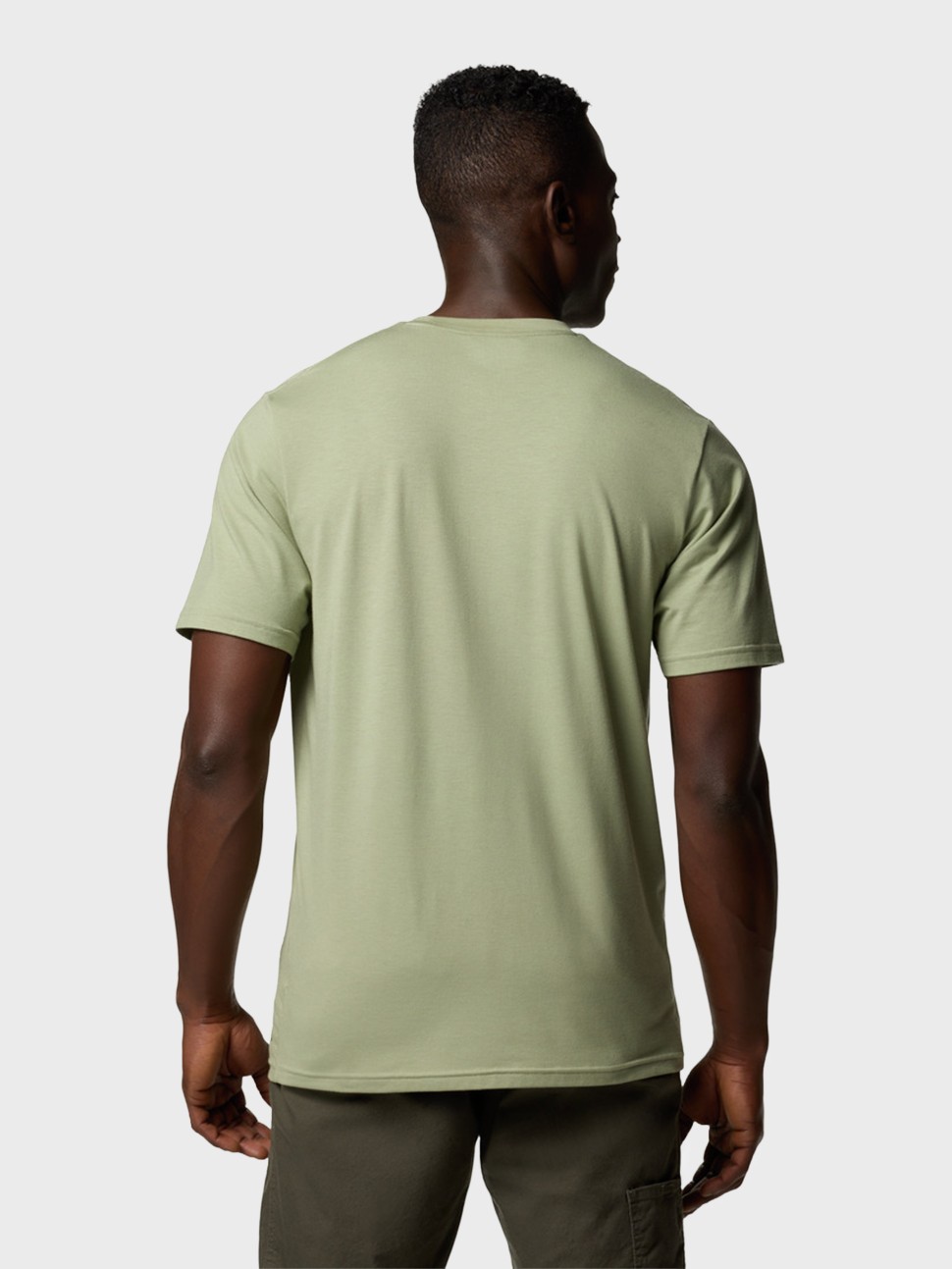 Футболка чоловiча Columbia Men's Sun Trek™ Short Sleeve Tee хакі 1931161-348 — фото 4