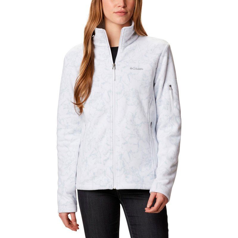 Толстовка женская Columbia Fast Trek™ Printed Jkt белая 1622211-103 изображение 1