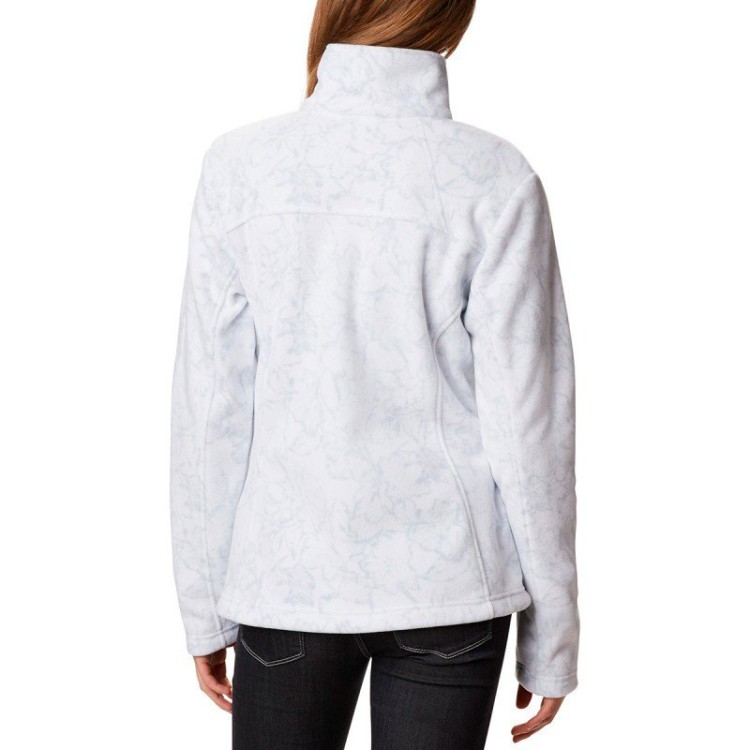 Толстовка женская Columbia Fast Trek™ Printed Jkt белая 1622211-103 изображение 2