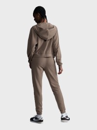Брюки женские Nike W NSW NK CHLL FT HR SWTPNT коричневые FN2434-233 изображение 3
