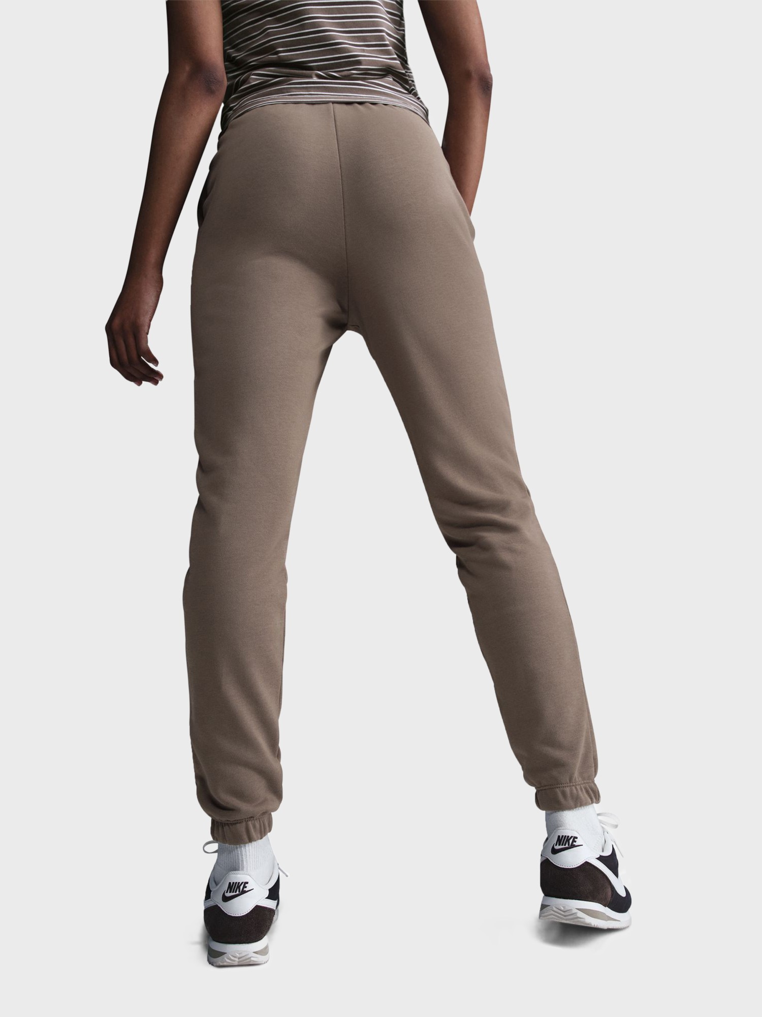 Штани жіночі Nike W NSW NK CHLL FT HR SWTPNT коричневі FN2434-233 изображение 5