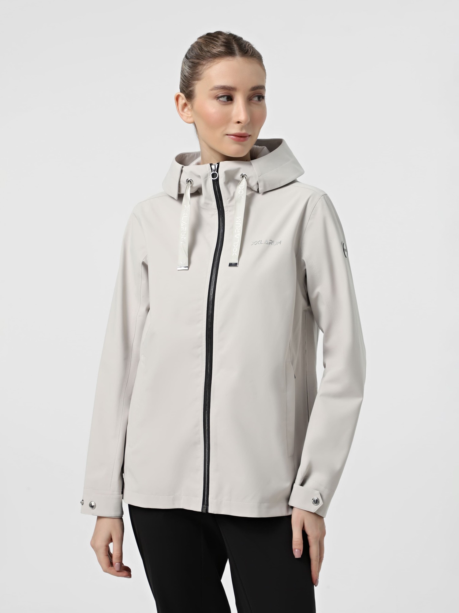Вітрівка жіноча Larum Pacuta світло-сіра 422507-011 изображение 2
