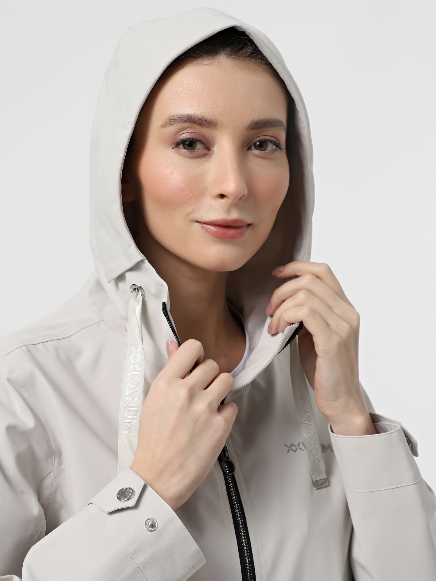 Вітрівка жіноча Larum Pacuta світло-сіра 422507-011 изображение 5