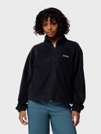 Толстовка женская Columbia BENTON SPRINGS™ RELAXED FULL ZIP черная 2136221-010 изображение 2