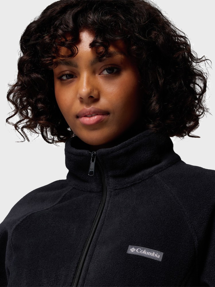Толстовка женская Columbia BENTON SPRINGS™ RELAXED FULL ZIP черная 2136221-010 изображение 6