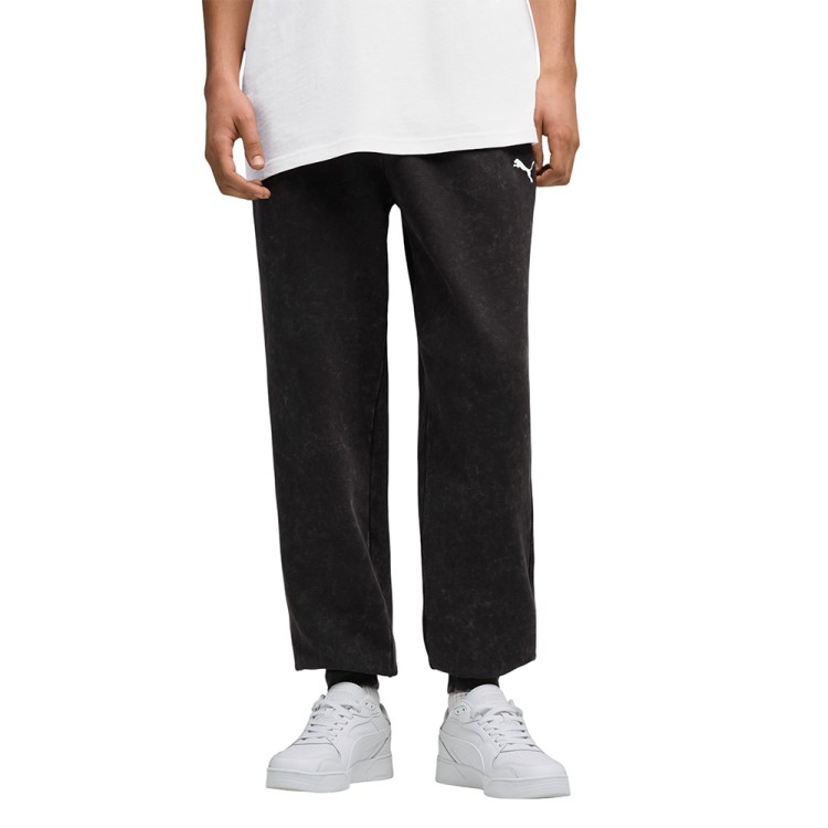 Брюки мужские Puma ESS ELEVATED Wash Sweatpants черные 68843601
