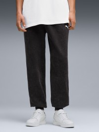 Штани чоловічі Puma ESS ELEVATED Wash Sweatpants чорні 68843601 изображение 2