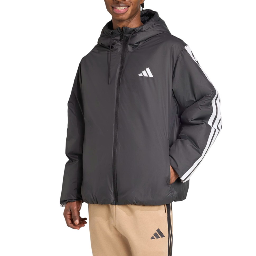 Куртка мужская Adidas ESS 3S INS HD J черная JM4042 изображение 1