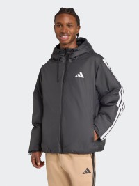 Куртка мужская Adidas ESS 3S INS HD J черная JM4042 изображение 2