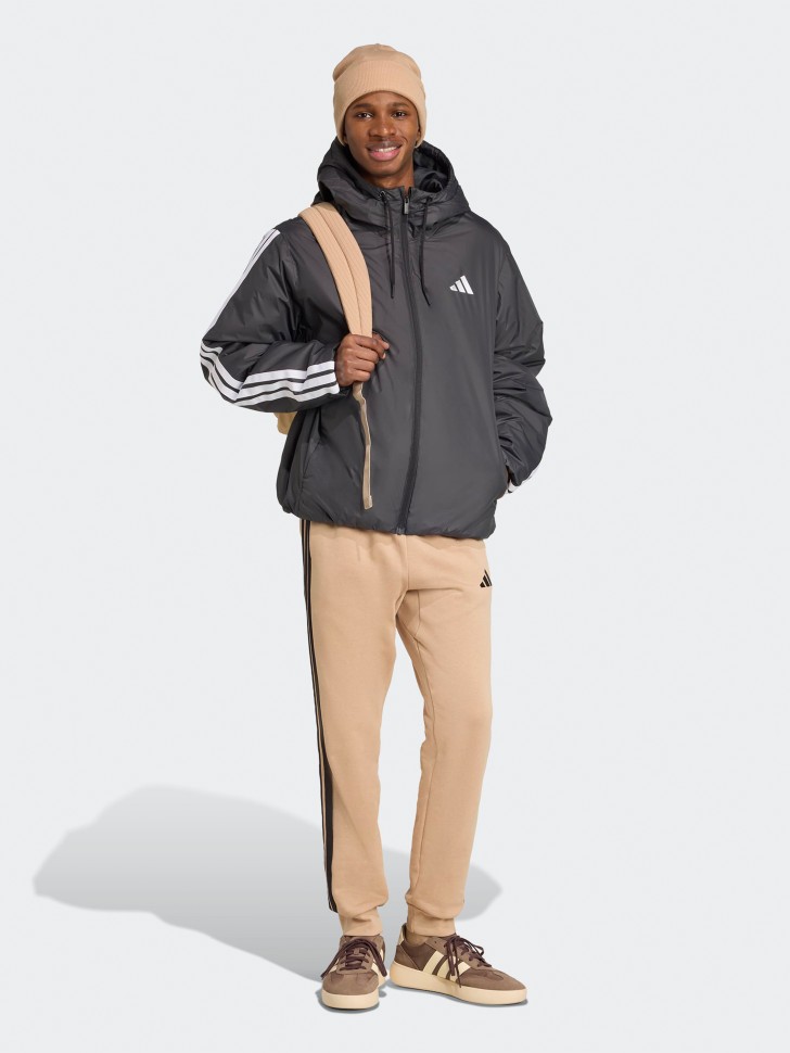 Куртка мужская Adidas ESS 3S INS HD J черная JM4042 изображение 4