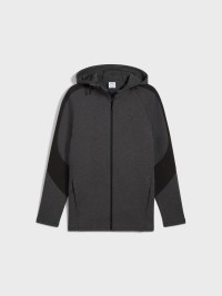 Толстовка мужская Puma EVOSTRIPE Core FZ Hoodie графитовая 63152907 изображение 2