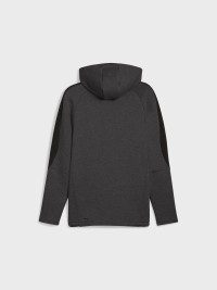 Толстовка мужская Puma EVOSTRIPE Core FZ Hoodie графитовая 63152907 изображение 3