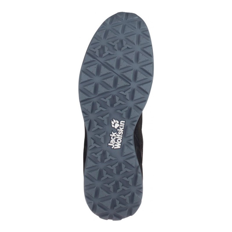 Кроссовки мужские Jack Wolfskin Woodland Vent Low M черные 4039221-6069 изображение 4