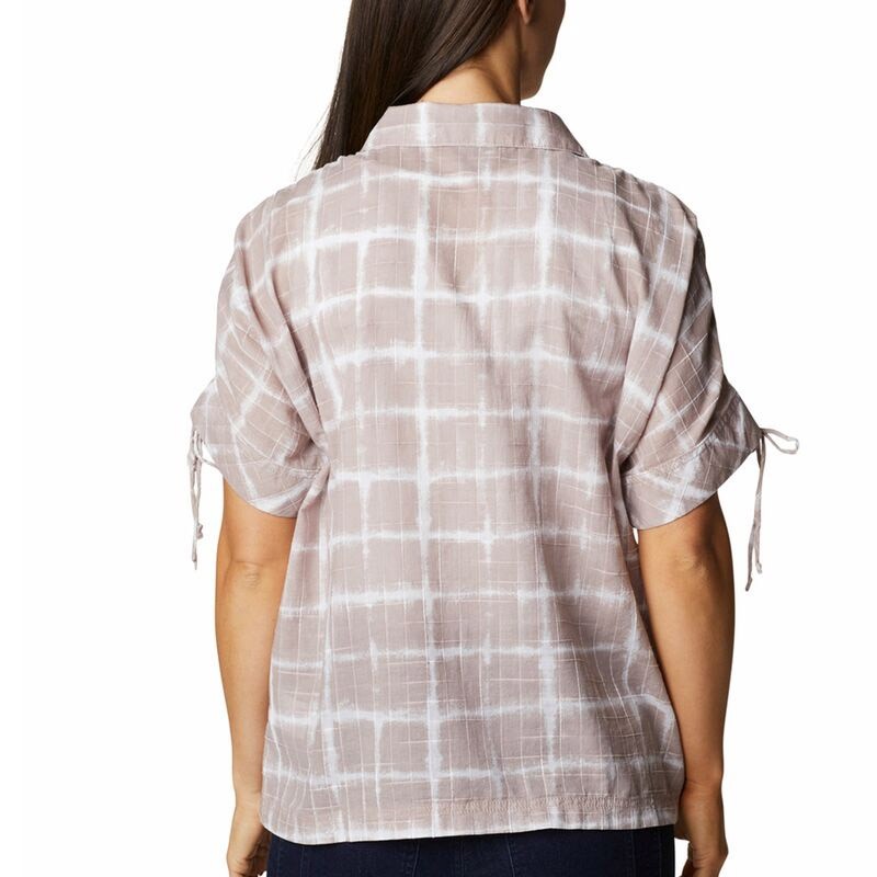 Рубашка женская Columbia Camp Henry ™ III SS Shirt бежевая 1933411-649 изображение 4