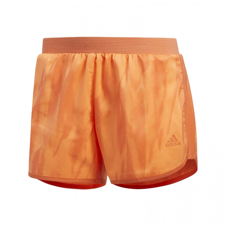 Шорты женские Adidas M10 q1 оранжевые CF2169 изображение 1